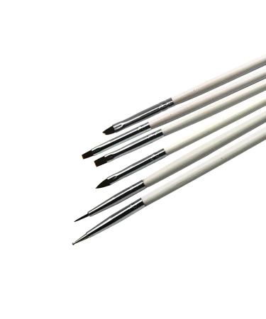 6PCS Nail Art Tools Set - Professional Painting Brush & Drawing Line Pens for Stunning Nail Designs - Buy Online on GoSupps.com