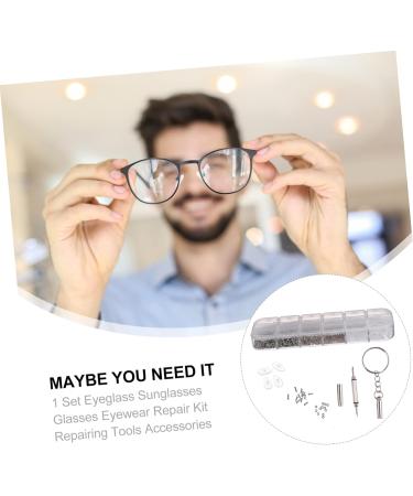 Yardwe Screw Set for Watches & Glasses - Mini Stainless Steel Fastening Tool Set for Repairs - Buy Online on GoSupps.com
