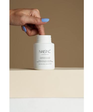 Nails.INC Rapid Nail Polish Remover Pot Formulated with Collagen to Promote Nail Strength and Growth Chocolate Scented Acetone Free Cruelty Free Vegan - Buy Online on GoSupps.com