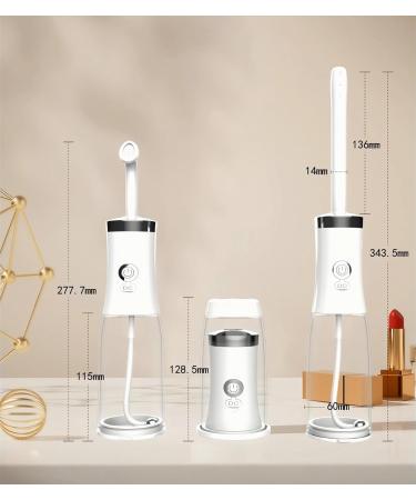 Portable Electric Buttocks Shower - 400ml IPX7 Waterproof Intimate Bidet for Men & Women - Eco-Friendly 2 Nozzles Paper-Saving Solution - Buy Online on GoSupps.com