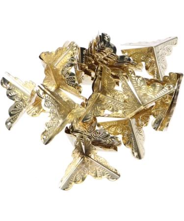 Angoily 90 pcs Box Retro Decor Metal Shelf Brown Decor Furniture Antique Jewelry Box Accessories Vintage - Buy Online on GoSupps.com