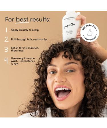 Jupiter Scalp Balancing Conditioner - Physician-Formulated Sulfate-Free Vegan & Color Safe for Dry Itchy Oily Scalps - Natural Fragrance Paraben Free Ideal for Men & Women - Buy Online on GoSupps.com