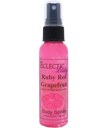 Ruby Red Grapefruit Body Spray 2 ounces Body Mist for Women with Clean Light & Gentle Fragrance Long Lasting Perfume with Comforting Scent for Men & Women Cologne with Soft Subtle Aroma For 2 Fluid Ounces