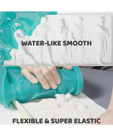 BBDINO Super Elastic Silicone Mold Making Kit - 21.16 oz Liquid Silicone Rubber Mold for 3D Casting| Food Molds - Jade Green - Buy Online on GoSupps.com