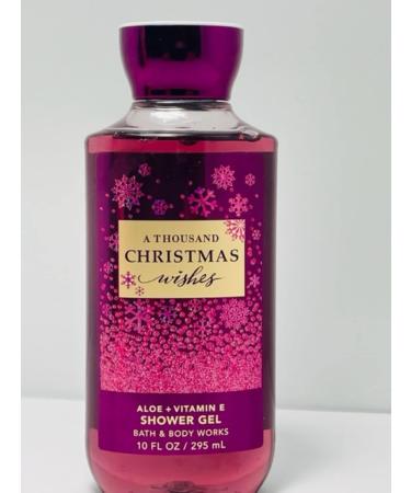 Buy Bath and Body Works A Thousand Christmas Wishes Shower Gel 10oz - Limited Edition Holiday Scent for International Shipping - Buy Online on GoSupps.com