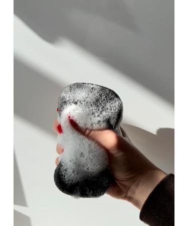 Exfoliating Konjac Body Sponge | Eco-Friendly Plant Fiber | 60+ Uses - Biodegradable Skincare Essential - Buy Online on GoSupps.com