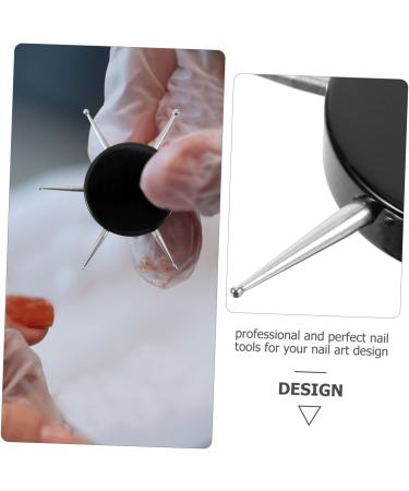 Healeved Nail Art Drill Pen Nail Tools for Nail Art Bling Dotting Pen Tool Circular Nail Dotting Tool Picker Women Manicure Dotting Tools Nail Art Tip Dotting Pens Acrylic Gem Multifunction - Buy Online on GoSupps.com