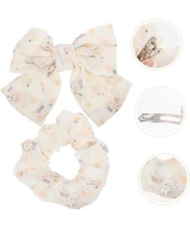 minkissy 1 Set Hair Accessories Hair Ties Ponytail Holder Hair Tie Gauze Hair Scrunchies Ponytail Scrunchies Bow Knotted Elastic Hair Scrunchies Barrette Elasticity Girl Alligator Clip Mesh - Buy Online on GoSupps.com