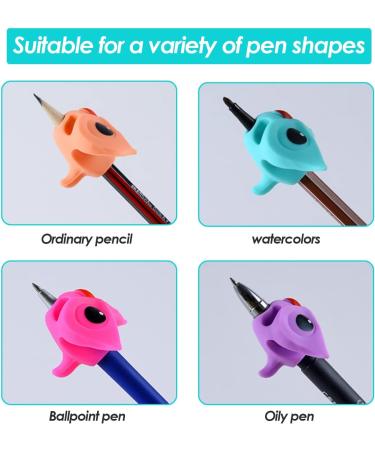 3PC Pencil Handle Grip for Kids & Adults | Ergonomic Finger Holders for Left & Right-Handed | Ideal for Preschool Learners & Special Needs - Buy Online on GoSupps.com