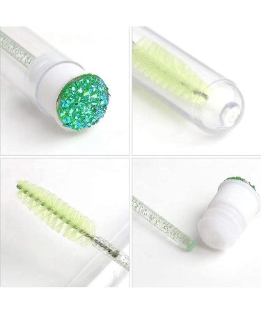 5Pcs Lashes Mascara Brush Spoolies Eyebrow Stick with Tube Practical and Deft - Buy Online on GoSupps.com