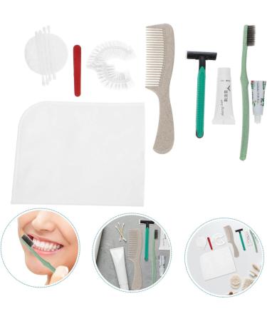 ULTECHNOVO Disposable Kit | Daily Necessities Travel Toothbrush & Soap Set | Essential Cleaning Supplies for Home & Travel - Buy Online on GoSupps.com