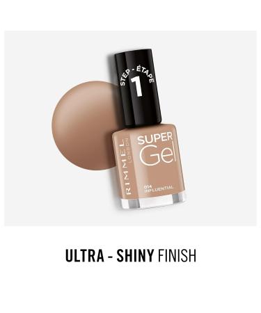 Rimmel SuperGel Nail Polish - Influential 12ml | Long-Lasting & International Shipping Available - Buy Online on GoSupps.com