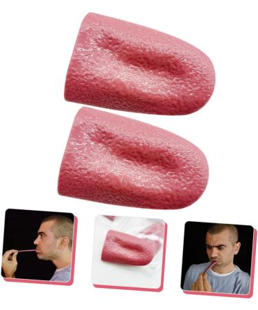 Buy Toyvian 4-Piece Realistic Fake Long Tongue Silicone Props - Perfect for Adult Performances and Fun Trickery - Buy Online on GoSupps.com