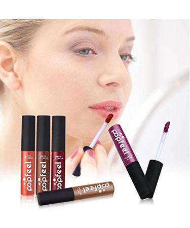12 Colors Waterproof Matte Lipgloss Set - Long Lasting Liquid Lipstick for Stunning Beauty Makeup - International Shipping Available - Buy Online on GoSupps.com