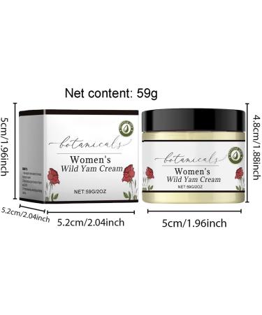 Wild Yam Cream Aqueous Cream For Hor mone Balance Balancing Cream For Pms Moisturizing Body Care Cream For Abdomen Arms Thighs Wild Yam Balancing Cream For All Skin Types - Buy Online on GoSupps.com