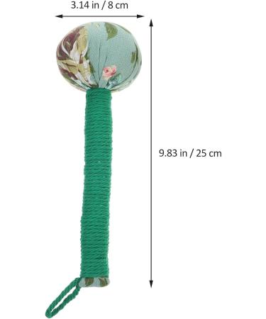 Minkissy Body Massage Tools - 2-Piece Manual Massage Hammer & Soft Cotton Ball | Ultimate Muscle Relaxation & Pain Relief Device (25x11cm) - Buy Online on GoSupps.com