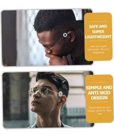 Doitool 30 Pairs Anti-Slip Glasses Covers | Non-Slip Silicone Sleeves for Secure Fit | Perfect for Glasses & Sunglasses - Buy Online on GoSupps.com