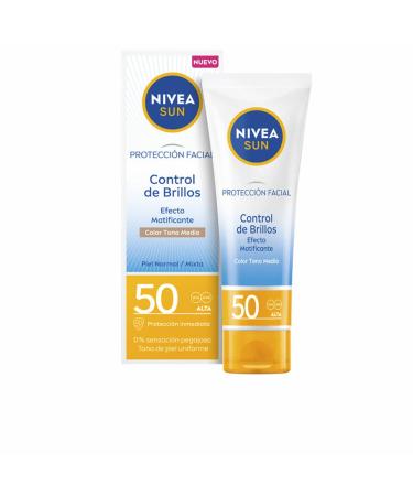 SUN CONTROL SHINE medium mattifying facial SPF50 40 ml