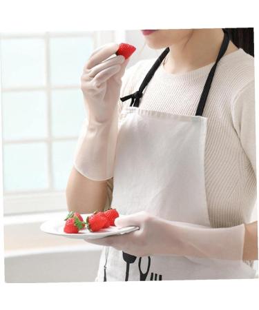 1pair Dish Washing Gloves Household Washing Up Gloves Rubber Gloves for Kitchen Washing Clothes Cleaning Tools - Buy Online on GoSupps.com