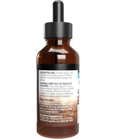 Humic & Fulvic Acid Supplement - Enhanced Nutrient Absorption & Detox 2oz Liquid - Optimal Wellness Formula - Buy Online on GoSupps.com