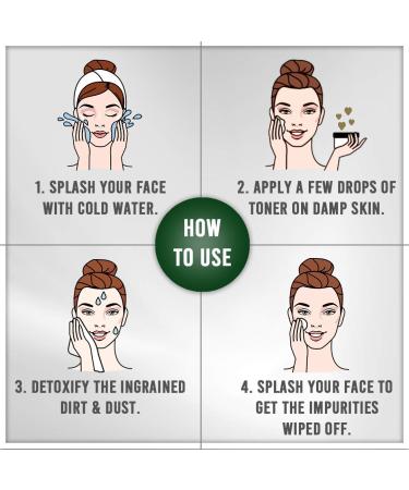 Buy Astringent - Neem & Brahmi 100ml | Natural Skincare for All Skin Types | Free Worldwide Shipping - Buy Online on GoSupps.com