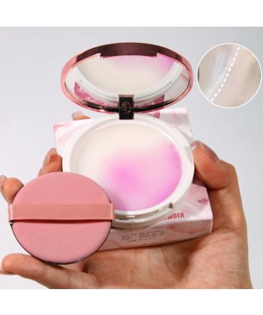  Monozoz Mattifying Powder Seborrhea Control | Compact Powder Anti-Shine | Water-Resistant Concealer Foundation Full Coverage for Dark Circles Oily Skin and Travel Travel Travel Makeup - Buy Online on GoSupps.com