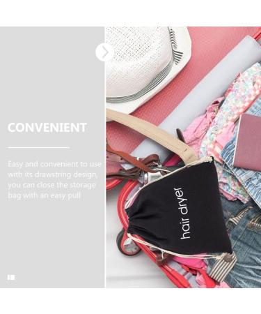 Healeved 6 Pcs Hair Dryer Storage Bag Travel Hair Dryer Bags Hair Dryer Holder Drawstring Travel Bag Fabric - Buy Online on GoSupps.com