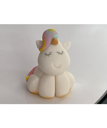 SugArt Unicorn Edible Cake Toppers | Handmade Animal Cake Decorations for Birthdays Easter Decorations or Baby Showers | Perfect on Fondant Butter Cream & Icing Sugar Cakes | Contains Food Colors - Buy Online on GoSupps.com