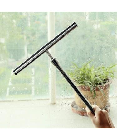 Streak-Free Glass Cleaning Tool - Ultimate Bathroom Window Cleaner for Effortless Scrubbing and Scraping - Buy Online on GoSupps.com
