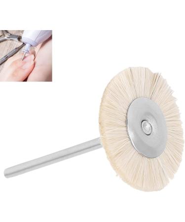 Nail Drill Bit Brush Manicure Tool Nail Drill Accessory Practical for Home Use and Nail Salon(T type white) - Buy Online on GoSupps.com