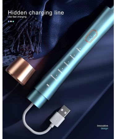 USB Rechargeable Sonic Electric Toothbrush for Adults | 5 Modes | High Vibration Teeth & Gum Care | Soft Dupont Brush Heads - Buy Online on GoSupps.com
