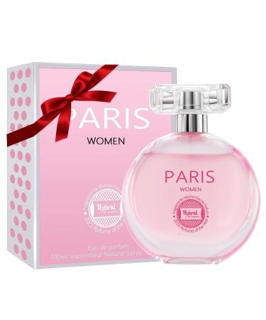 Hybrid & Company Paris Women Women Romantic and Sensual Perfume Eau de Parfum 3.4 Fl oz Paris Women 3.4 Fl Oz (Pack of 1)