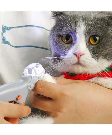 WisePatch LED Dog Nail Clipper with Safety Guard and Nail File - Sharp Blade Trimmers for Grooming Dog and Cat - Buy Online on GoSupps.com