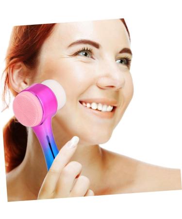 minkissy Multifunctional Facial Cleansing Brush Removing Deep Face Brush Nose Exfoliating Brush for Cleaning Electric Face Cleaner Face Washing Brush Facial Brush 3D Double Sided Face Soap 13X5.5cm - Buy Online on GoSupps.com
