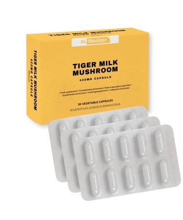 ALIBOOSTER - Mushroom Tiger Milk Lignosus - 30s - 100% Natural - Breathing