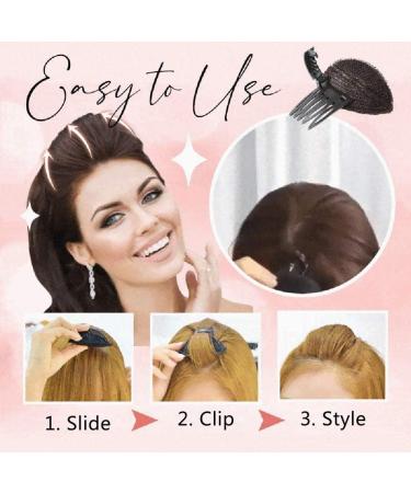 Artocct Forehead Hair Volume Puff Sponge Pads - 2pcs Hair Clip Bump Up Tool for Women & Girls DIY Hairstyles - Buy Online on GoSupps.com