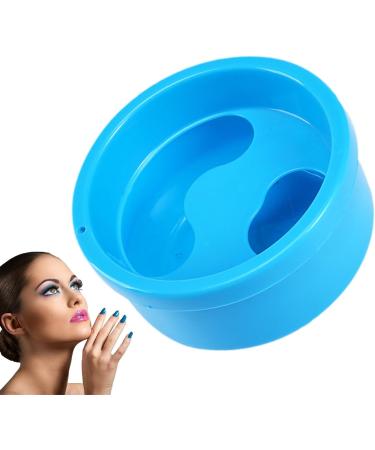 Uozonit Manicure Bowl | Manicure Care Soak Bowl Nail Soaking Container Manicure Hand Bowl Art Hand Wash Spa Tool Manicure Tool for Salon Home Blue - Buy Online on GoSupps.com