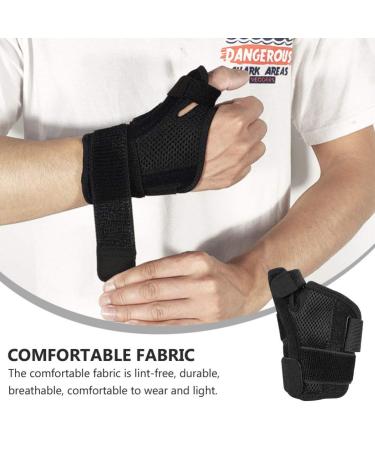 Shop BESPORTBLE Wristband Thumb Stabilizer - Carpal Tunnel Support & Fitness Wrist Brace - Durable Polyester Thumb Protector - Buy Online on GoSupps.com