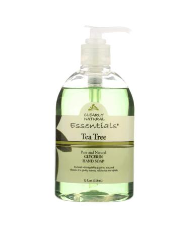 CLEARLY NATURAL LIQ SOAP W/PUMP TEA TREE 12 FZ