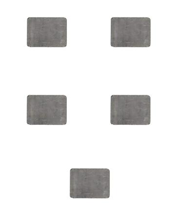 Medium Empty Customizable Makeup Palette with Mirror, 10 Metal Stickers - Ideal for Eyeshadows, Highlighters, and Blushes - Buy Online on GoSupps.com