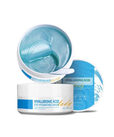 Under Eye Mask Hyaluronic Acid Under Eye Patches Collagen Moisturizing Eye Masks Skincare for Puffy Eyes Dark Circles Hydrating Anti-aging Revitalize Eye Gel Pads for All Skin Types