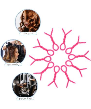 Baluue 1set Perm Rods for Women Hair Curler Spiral Hair Perm Rods Rosy 20pcs - Buy Online on GoSupps.com