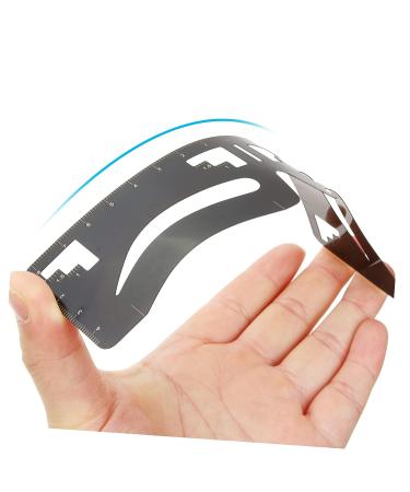 Beavorty 6 Pcs Eyebrow Ruler and Stencil Set - Brow Shaping Template, Eyebrow Stamp, Mapping String, and Makeup Supplies - Buy Online on GoSupps.com