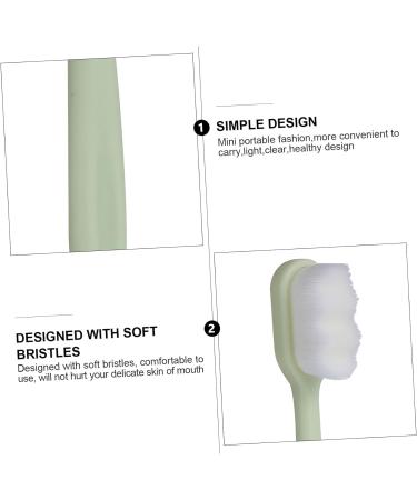 Clispeed 24 STK Physiotherapy Sport Shoulder Toothbrush - Soft Fur Travel Toothbrush for Kids & Adults - High-Quality Dental Care Tools - Buy Online on GoSupps.com