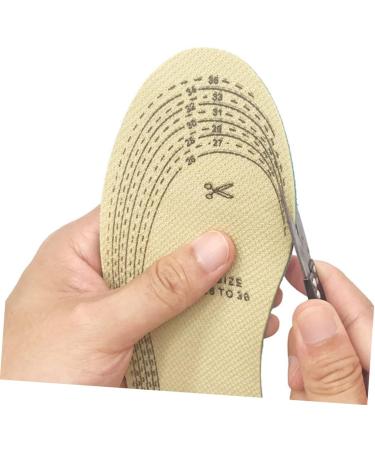 FRCOLOR Cuttable Child Insoles - Double-Sided Shoe Pads Anti-Wear & Shock-Absorbing Foot Care Cushions - Universal Fit Blue 23x8x0.4 cm - Buy Online on GoSupps.com