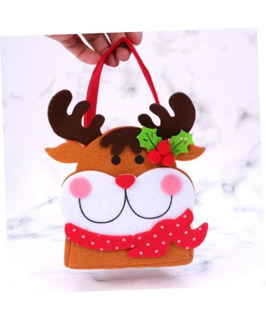 STOBAZA Ornament Handbags Xmas Party Bags Christmas Candy Handbag Decorations Winter 3D Candy Stand As Shown 12X8X15cm - Buy Online on GoSupps.com