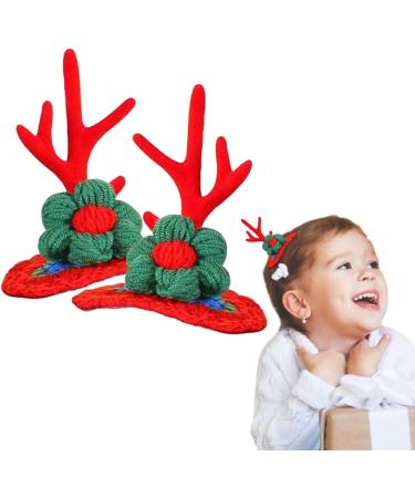 Deer Ear Hair Clips | Deer Antlers Hairpin Reindeer Elk Ear Hair Clip | Animal Hair Clips For Daily Braiding And - Buy Online on GoSupps.com