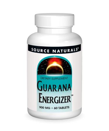 Source Naturals Guarana Energizer 900 mg 60 Tablets