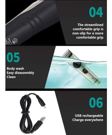 Shop Metal Body Professional Trimmer - Rechargeable Electric Hair Clipper for Men | Best Hairdresser Tool - Buy Online on GoSupps.com