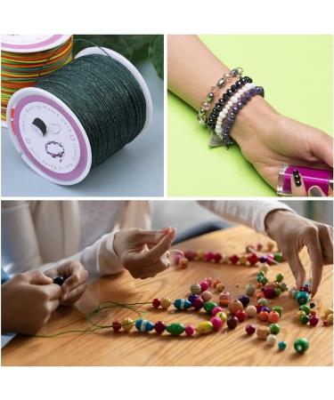116 Yards 0.5mm Waxed Thread for Jewelry Making - Blackish Green - Buy Online on GoSupps.com